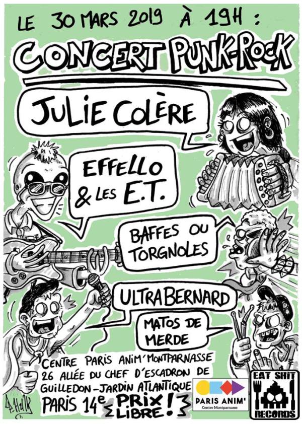 30/03/19 : Concert au Centre Paris Anim&rsquo;&nbsp;Montparnasse